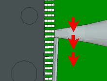 Drag soldering