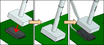 Removing QFP